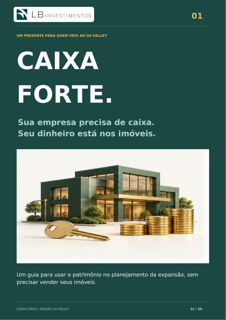 Capa do Playbook Caixa Forte